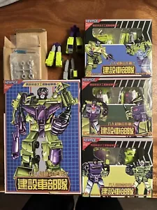 NewAge Hephaestus Combiner DEVASTATOR Transformer Legend Constructicon+UPGRADE - Picture 1 of 2