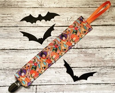Sister Witches Pacifier Clip Handmade - Image 1 of 2
