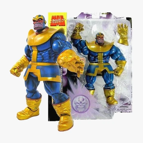 Thanos Action Marvel Figure - Diamond Select Toys - BRAND NEW Cover