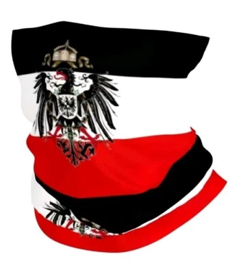 HANDELSMARKE 1x Deutsches Reich Deutschland Adler Reichsadler Bandana Motorrad Maske Schal