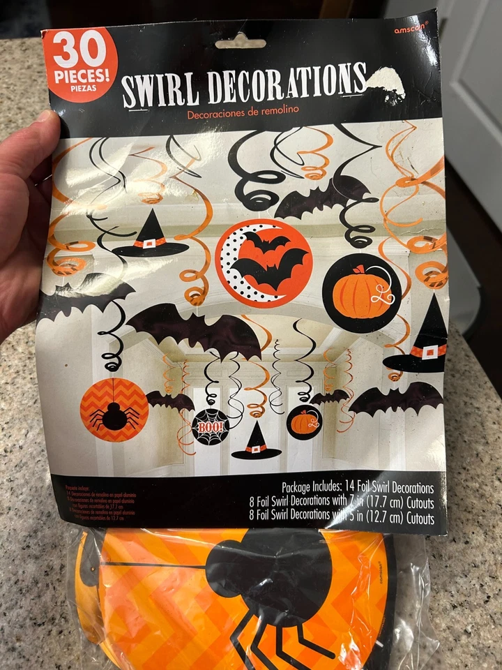 AMSCAN Хэллоуин семьи дружественный карнавал вечеринки значение вися вихрь украшения - Изображение 1 из 1