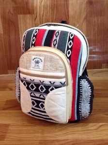 Medium Hemp Backpack - Picture 1 of 10