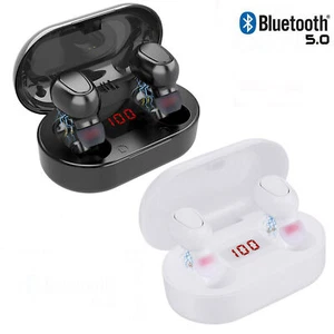 Bluetooth 5.0 Headset  Kabellose Kopfhörer Mini-Stereo-Kopfhörer Earbuds 2019 - Zdjęcie 1 z 11