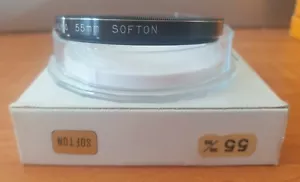 VINTAGE ASANUMA CORPORATION 55mm SOFTON FILTER MADE IN JAPAN - NEW OLD STOCK - Picture 1 of 2