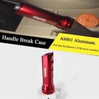 Universal Car Aluminum Hand Brake Handle Break Protect Cover Red Boot Case