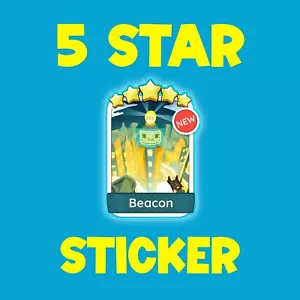 BEACON - 5 STAR STICKER MONO GO - Picture 1 of 1