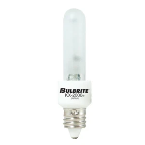 Bulbrite 473161 KX60FR/MC Krypton Xenon T3 Mini Candelabra E11 60W 120V KX2000 - Picture 1 of 2