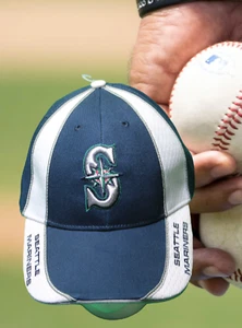 Seattle Mariners MLB Gorra 2 Tonos Ajustable Ligera Gemelos Empresarial Gorra - Imagen 1 de 8