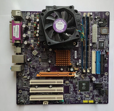 Acer E661GXM Motherboard with Pentium 4 520 2.8GHz CPU and 2GB RAM - Test OK! - Image 1 of 4