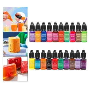 20Pcs Candle Making Dye, High Concentrated Candle Color Dye, Candle Liquid Dye - Picture 1 of 7