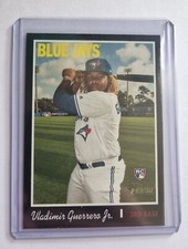 2019 Topps Heritage Vladimir Guerrero Black Border Rookie Card /50
