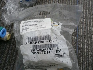 New Genuine OEM Whirlpool Range Surface Element Control Switch WP7403P238-60 - Picture 1 of 1
