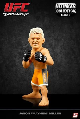 Round 5 UFC Ultimate Collector Series 9 Action Figure-Jason Miller-TUF Edition Cover
