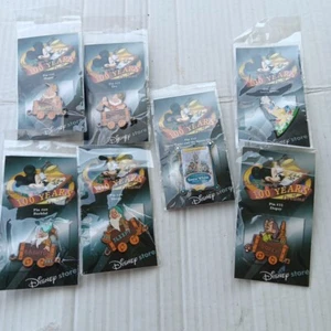 Snow White and the Seven Dwarfs Mine Car Train 100 Years Dreams Set 7 PINS PIN - Picture 1 of 16