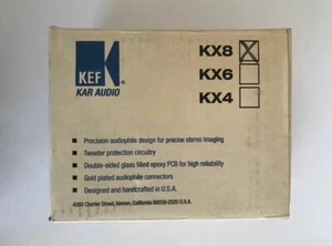 KEF KAR Audio Series KX8 2-Way Passive Crossover, Pair - Picture 1 of 3