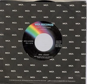 Bing Crosby: White Christmas / God Rest Ye Merry Gentlemen, 7 in Single - Bild 1 von 4