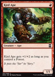 MTG KIRD APE FOIL EXC - GORILLA DI KIRD - EMA - MAGIC - Picture 1 of 1