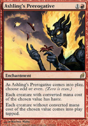 ASHLING'S PREROGATIVE Lorwyn MTG Magic the Gathering Cards DJMagic - Image 1 of 1