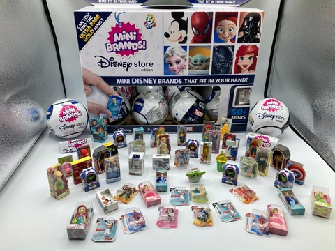 SO TINY! DISNEY ZURU Mini Brands! Grogu Woody Spiderman You Pick! Series 1 & 2! Cover