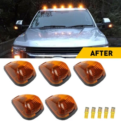 Lente ámbar luz marcadora techo cabina Super Duty Ford F350 F450 99-16 12 V Foto 1 de 4