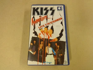 VHS VIDEO / KISS - ANIMALIZE LIVE UNCENSORED - Picture 1 of 2