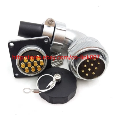 WS28 10Pin Waterproof Power Connector, 25A 500V High Voltage Aviation Connector - Image 1 of 4