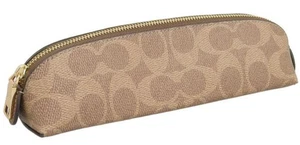 ❤️Coach Federmäppchen - CZ206 hellbraun Signatur Canvas - Neu mit Etikett kostenloser Versand - Bild 1 von 3