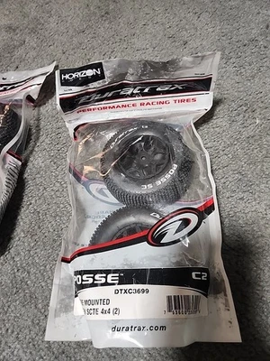 Duratrax Dtxc3699 Sc Tire Mountes Losi Ten Scte - Image 1 of 3