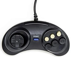 Classic Controller 6-BUTTON Gamepad For Sega Genesis By Mars Devices - Picture 1 of 3