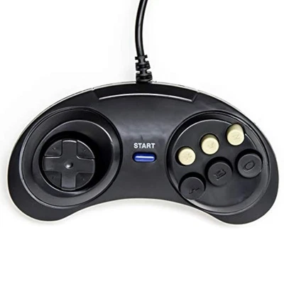 Classic Controller 6-BUTTON Gamepad For Sega Genesis By Mars Devices - Image 1 of 3