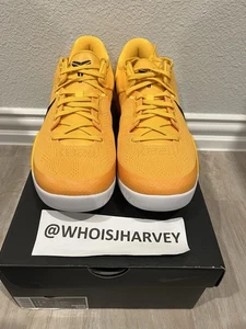 Nike Kobe 8 Protro TB Promo University Gold Talla 11.5 Negro Blanco HM6469-700 - Imagen 1 de 5