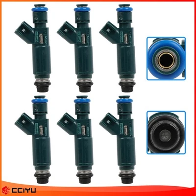 6Pcs Fuel Injectors For 2003-2008 Mazda 6 2002-2006 Mazda MPV 3.0L - Image 1 of 4