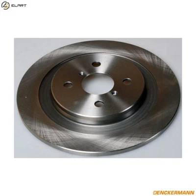 2x BRAKE DISC B130621 FOR TOYOTA DAIHATSU 1KR-FE 1.0L 3cyl YARIS 1NR-FE 1.3L - Image 1 of 4