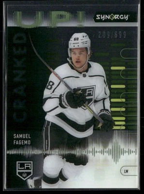 2022-23 Upper Deck Synergy Samuel Fagemo Cranked Up /699 #CU-SF Kings - Image 1 of 2
