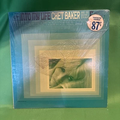 Into My Life, Chet Baker and the Carmel Strings LP VG - Image 1 of 4
