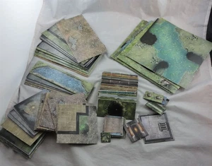 Dungeons & Dragons D&D HUGE Double-Sided Dungeon Tiles (87 Tiles in all) - Picture 1 of 1