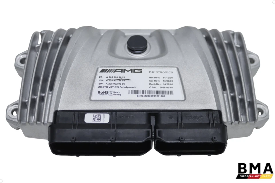 Módulo de suspensión dinámica de vehículos Mercedes Benz C63S AMG 2015-2018 OEM Foto 1 de 4