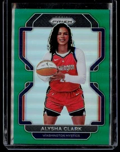 2022 Panini Prizm WNBA Alysha Clark 79 Green Washington Mystics - Picture 1 of 2