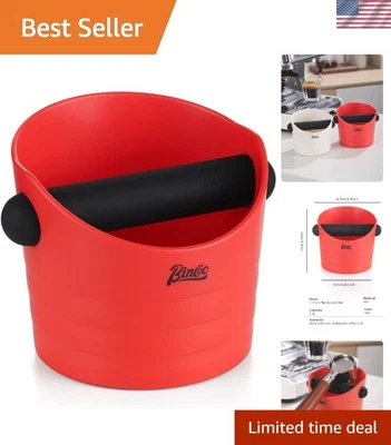 Coffee Knock Box Espresso Grounds Container Small Mini 4.5 Inch Tidy - Изображение 1 из 4