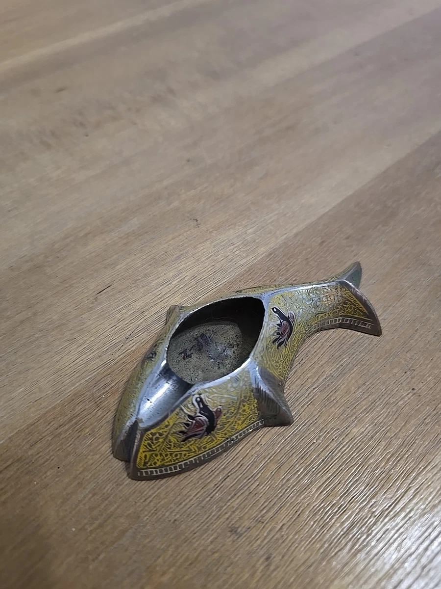 Brass Fish Ashtray Indiana Collectible Ashtrays for sale | eBay