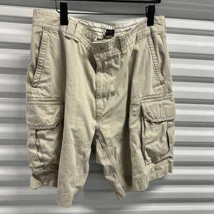 Polo Ralph Lauren Heavyweight Cargo Hiking Shorts Men’s Size 40 Khaki Preowned - Picture 1 of 7