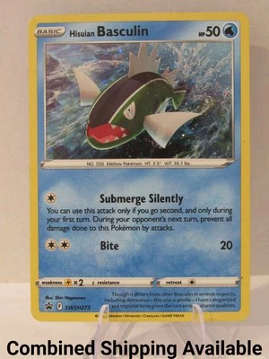 Hisuian Basculin - SWSH273 SWSH: Sword & Shield Promo Cards LP Holo  14118 - Image 1 of 2