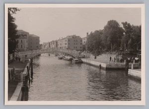 Venedig Italien 1958 - Brücke - Altes Foto 1950er - Picture 1 of 2