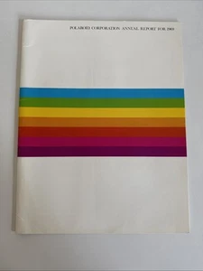 Polaroid Corporation Annual Report For 1969 - Vintage - Camera Industry History - Picture 1 of 7