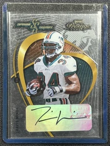 TRAVIS MINOR 2002 PLAYOFF PRESTIGE #SS40 SOPHOMORE SIGNATURES AUTO DOLPHINS - Picture 1 of 2