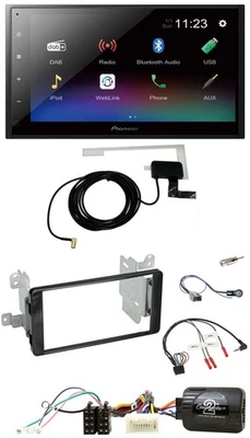 Pioneer DAB Lenkrad Bluetooth 2DIN USB Autoradio für Mitsubishi ab 2012 Outlande - Bild 1 von 4