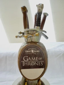 “GAME OF THRONES” OMMEGANG BREWERY BEER TAP HANDLE - Picture 1 of 9