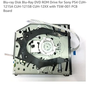 DVD Drive Replacement Blu-Ray Disc Drive for Sony PS4 Slim CUH-2015A CUH-2015B - Picture 1 of 2