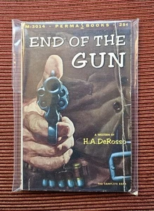 End of the Gun by H A DeRosso First 1st Edition VG PB 1955 - Imagen 1 de 11