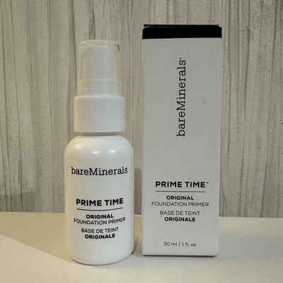 BareMinerals Prime Time Original Foundation Primer 30ml Base Free Uk Post - Image 1 of 4